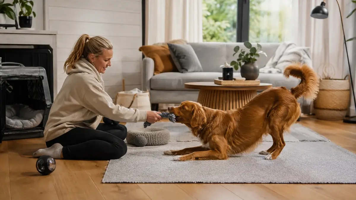 Aktivisere hund inne – øvelser med progresjon | Aslo.no